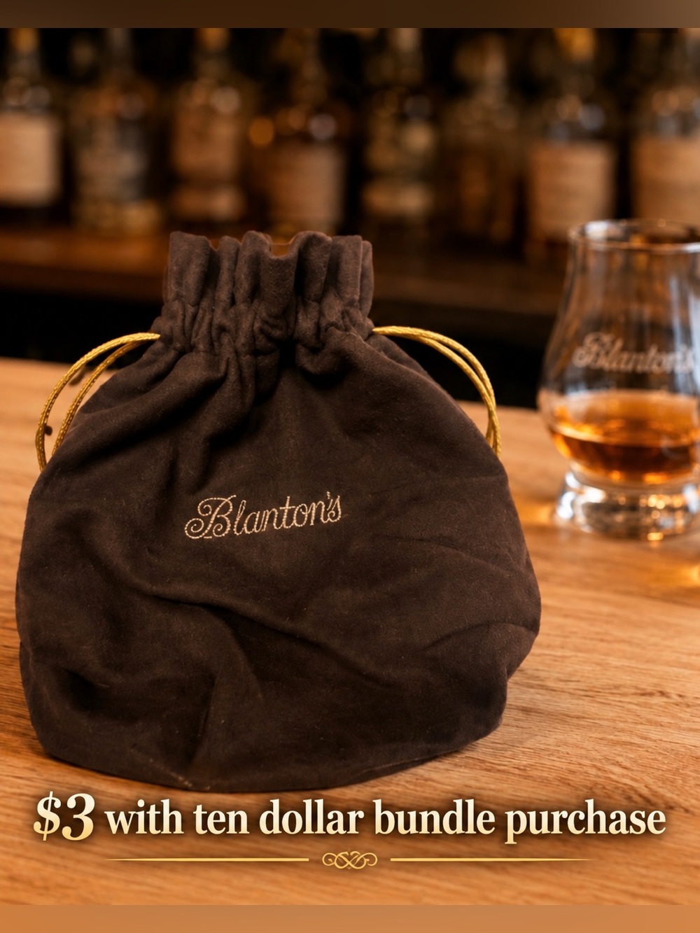 Blanton’s Bourbon Bottle Bag